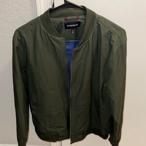Bonobos Green Boulevard Bomber Jacket Men’s Size Medium